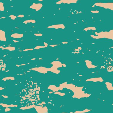 Yaşlanmış, pürüzsüz desen. Tırmalanmış Grunge turkuaz arka plan. Vektör retro arkaplanı.