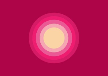 Pembe spektrum gradyan renk tasarımı