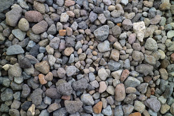 照片中河床上的卵石 — 图库照片