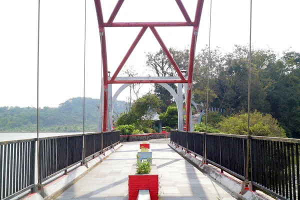 Uma Foto Única Grande Ponte Rio Vermelho — Fotografia de Stock