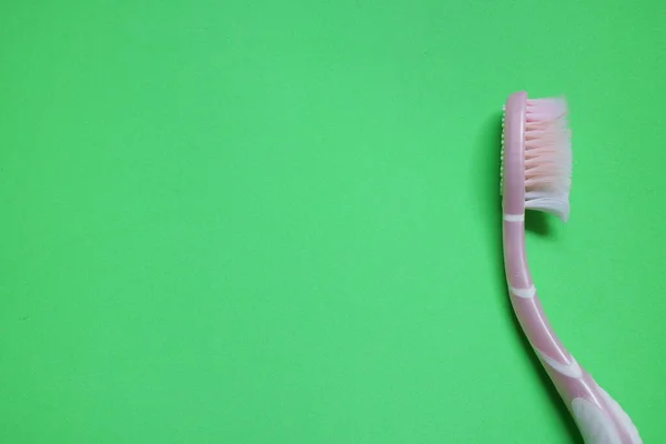 Χρησιμοποιημένη Οδοντόβουρτσα Για Καθαρισμό Δοντιών Απομονωμένη Φωτογραφία Φόντου — Φωτογραφία Αρχείου