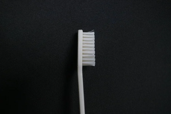 Використовувана Зубна Щітка Чищення Зубів Ізольованому Фоні Фото — стокове фото
