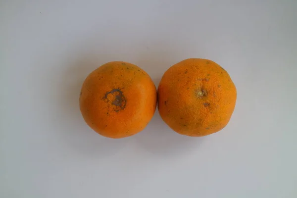Petite Couleur Jaune Fruits Frais Orange Photo — Photo