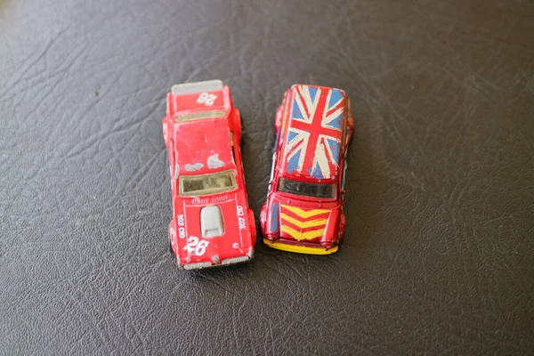 Semarang Indonesia August 2021 Collection Toy Cars Hot Wheels Red — Stock Photo, Image