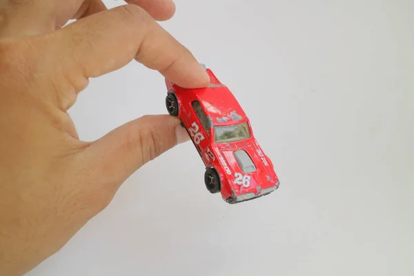 Semarang Indonesia August 2021 Collection Toy Cars Hot Wheels Red — Stock Photo, Image