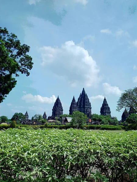 Klaten Indonesia May 2021 Templo Prambanan Templo Yogyakarta Situado Klaten —  Fotos de Stock