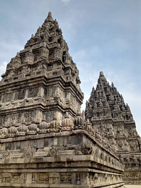 Klaten Indonesia May 2021 Templo Prambanan Templo Yogyakarta Situado Klaten —  Fotos de Stock