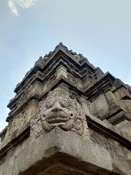 延安寺 Prambanan Temple 是位于日惹的一座寺庙 位于克拉顿 是一座具有古老历史建筑的寺庙 — 图库照片