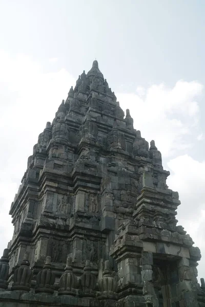 Klaten Indonesia Maja 2021 Prambanan Temple Jest Świątynią Yogyakarta Znajduje — Zdjęcie stockowe