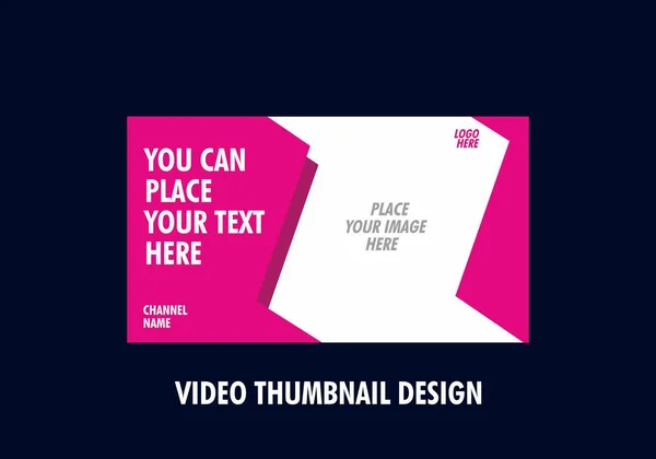 Unique Coloré Conception Vignettes Vidéo — Image vectorielle