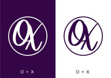 OX tasarımının ilk harf metni