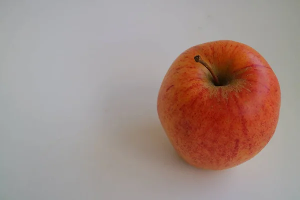 Färska Röda Och Gula Äpplen Foto — Stockfoto