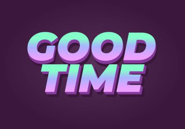 İyi eğlenceler. Şık katmanlı metin efekti posterler, manşetler, olay tanıtımları ve modern grafik projeleri için mükemmel