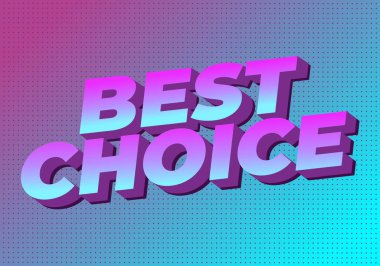 Noktalı yarım ton arkaplan üzerinde koyu eğimli menekşe rengi en iyi metin seçimi, damla gölgesi, canlı pop sanat tasarımı.