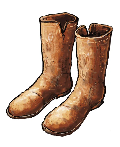 Boots — Stock Vector