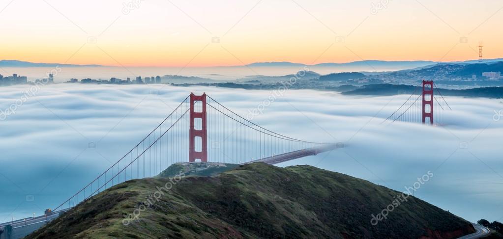 Golden Hour at the Golden Gate Bridge