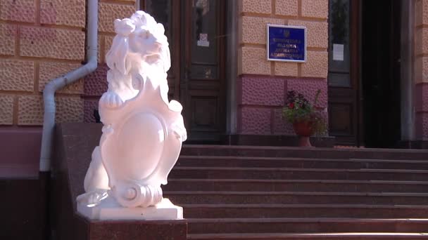 Chernivtsi regional state administration — Stock Video