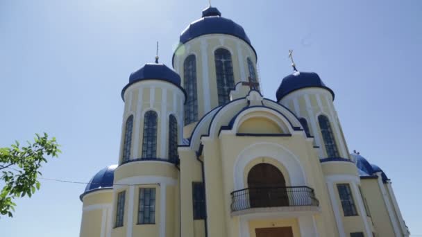 Chirch cristiano, Ucrania — Vídeo de stock