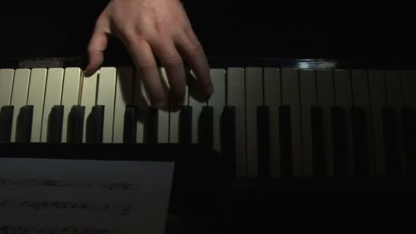 Piano 10 — Stockvideo