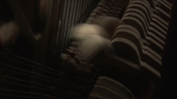 钢琴锤 3 — 图库视频影像