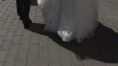 Yeni evli gelin ve damat 2. mov