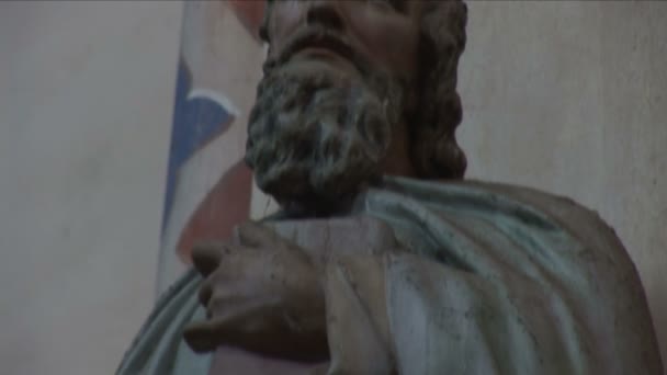 Interno della chiesa 10.mov — Video Stock