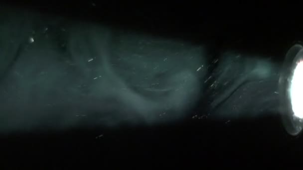 Film projector ray 3 smoke.mov — Stockvideo