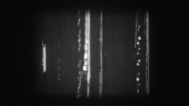 フィルム傷 8 mm リーダー テープ 2. mov — ストック動画