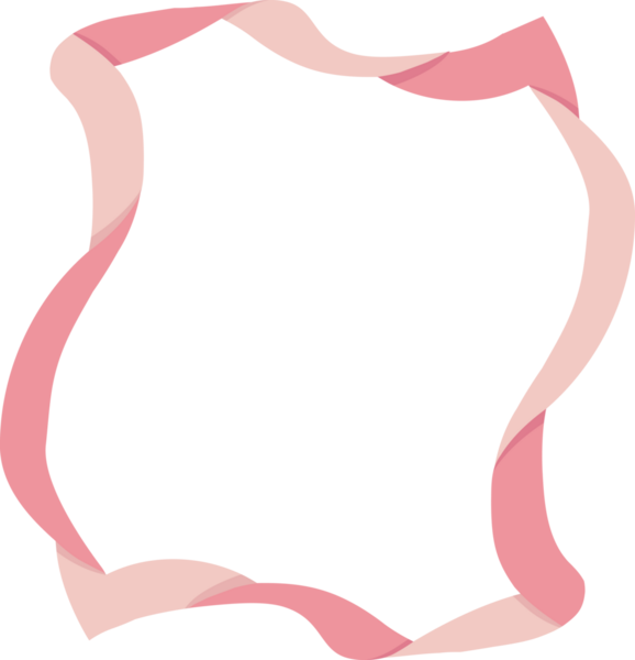 Pembe kurdele köşe dekorasyonu