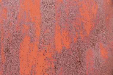 Kızıl Paslı desenli metal arka plan. Tasarımcılar için alanı kopyala