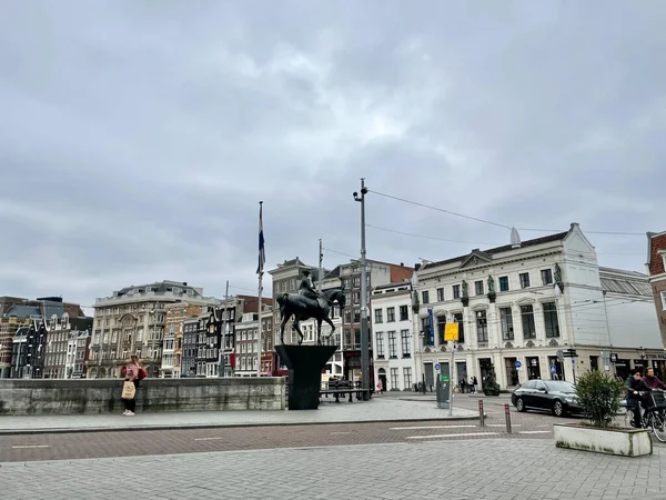 Amsterdã Holanda Abr 2021 Foto Salão Cidade — Fotografia de Stock