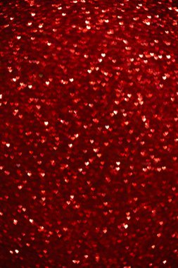 Aşkı ifade eden kalplerden oluşan arka plan