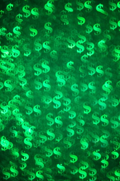 Dolar sembollü yeşil arkaplan.