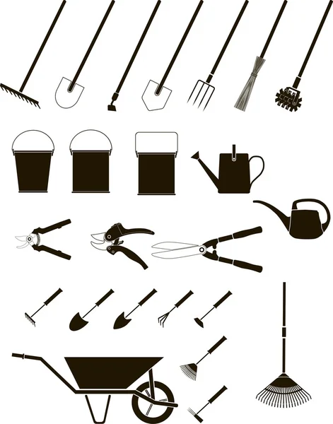 Instrumentos agrícolas —  Vetores de Stock