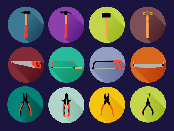 Коллекция плоских инструментов
