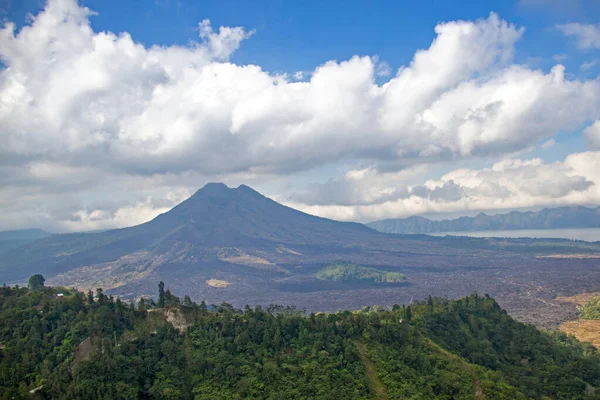 Batur山 Gunung Batur 印度尼西亚巴厘的Kintamani火山 — 图库照片