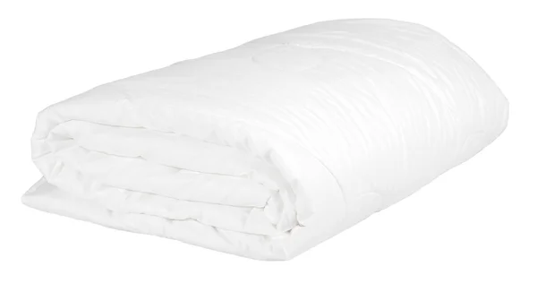 Beyaz arka plan üzerinde izole yumuşak battaniye