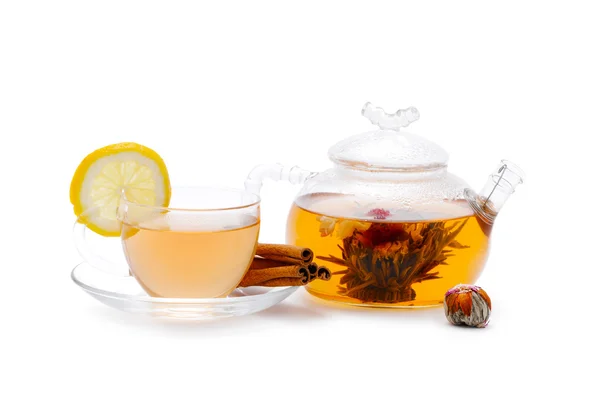 Tea with lemon — Stock Photo, Image