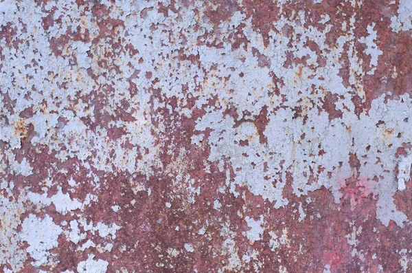 Old Peeling Paint Rusty Metal Rusty Iron Structure — Stock Photo, Image