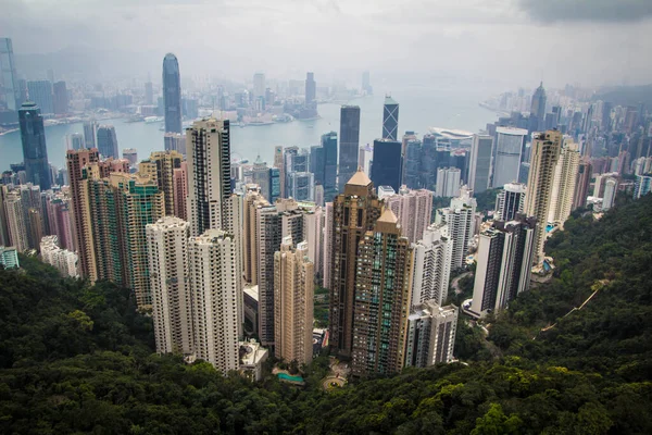 View Hong Kong Skyscraper — Stock Photo, Image