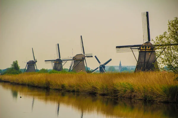 Typical Windmill Netherlands — Stock Photo, Image