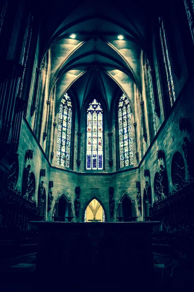 Igreja Cidade Colmar — Fotografia de Stock