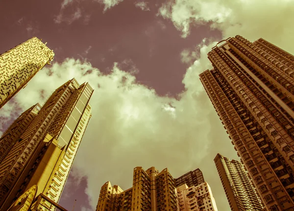 Building Towers Hong Kong City — Stock Photo, Image
