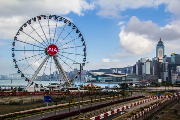 Hong Kong Bay Ferris Wheel — Stock Photo, Image