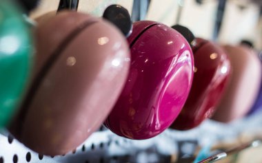 Bisiklet için pembe zil