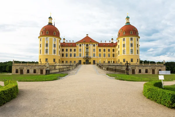 Zamek Moritzburg koło Drezna — Zdjęcie stockowe