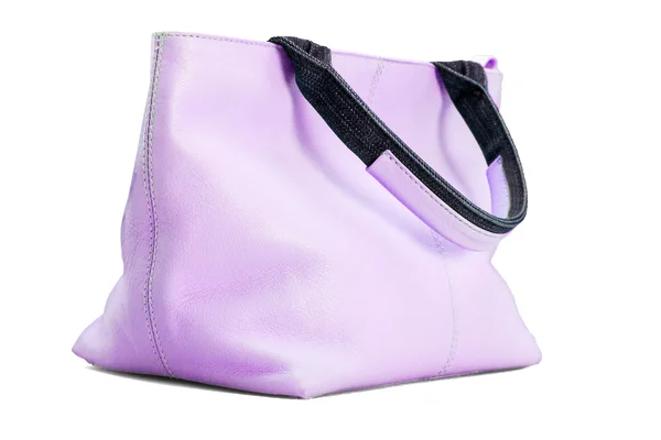 Bolsa feminina em roxo — Fotografia de Stock