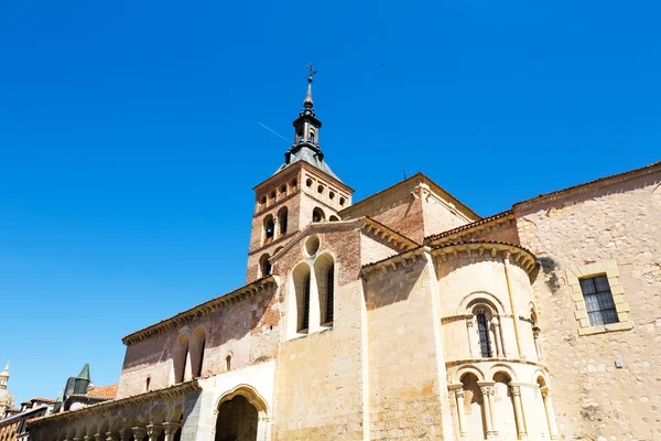 Segovia, St. Martin's Church, Romaanse kerk, Spanje — Stockfoto