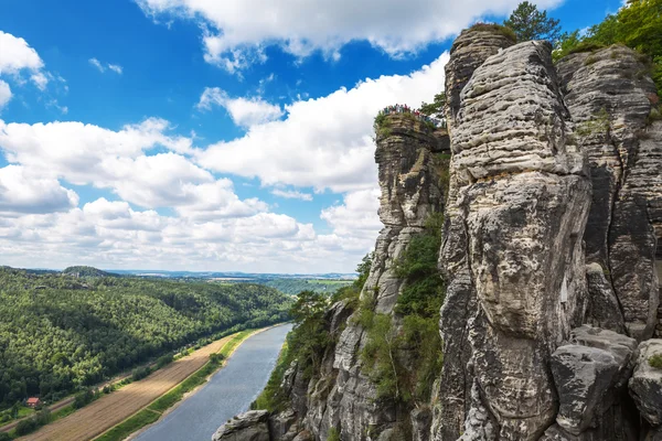 Saxon Switzerland, hiking destinations Royalty Free Stock Photos