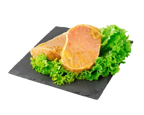 Pork steak,Schweinerückensteak